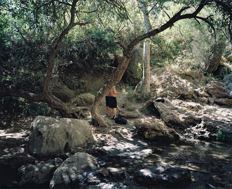 Olivier Riquet - Our Lady Of The Rockies - Escondido Falls, Malibu, California, USA