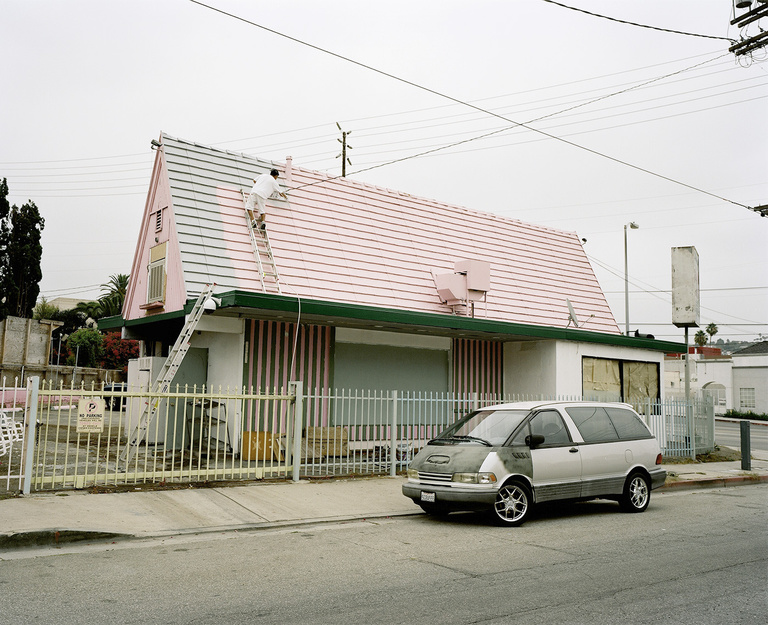 Olivier Riquet - Our Lady Of The Rockies - Fountain Avenue, Los Angeles, California, USA