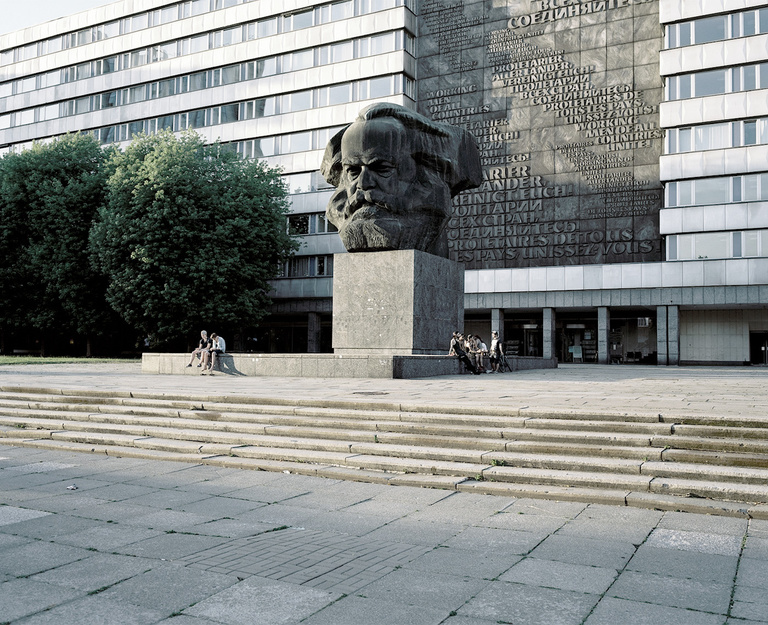 Olivier Riquet - Somewhere In The East - Karl-Marx-Monument, Chemnitz, Germany