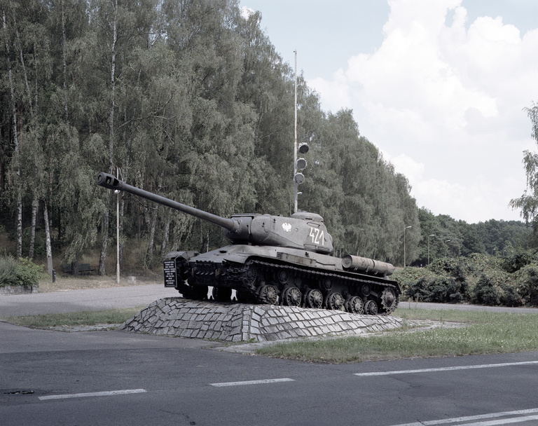Olivier Riquet - Museum - Czołg-pomnik, IS-2, Stare Łysogórki, Poland