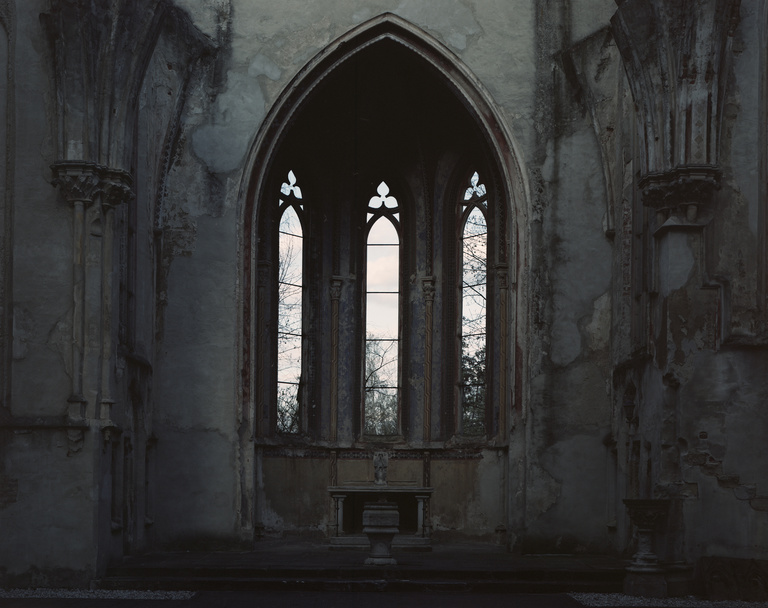Olivier Riquet - Ruins II - Kirchenruine Wachau, Markkleeberg, Allemagne