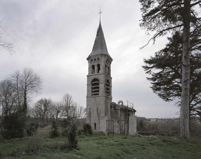 Olivier Riquet - Ruins II - Chapelle Mérigeaud-Rempnoulx-Duvignaud, Champagne-Mouton, Charente, France