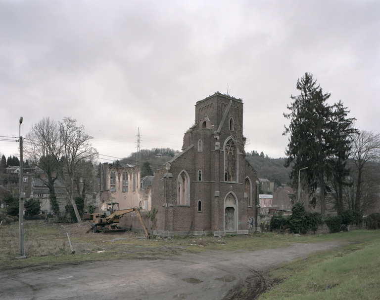 Olivier Riquet - Ruins II - Église de Notre Dame, Amay, Wallonie, Belgique