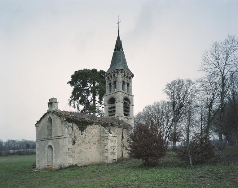 Olivier Riquet - Ruins I - Chapelle Mérigeaud-Rempnoulx-Duvignaud, Champagne-Mouton, Charente, France