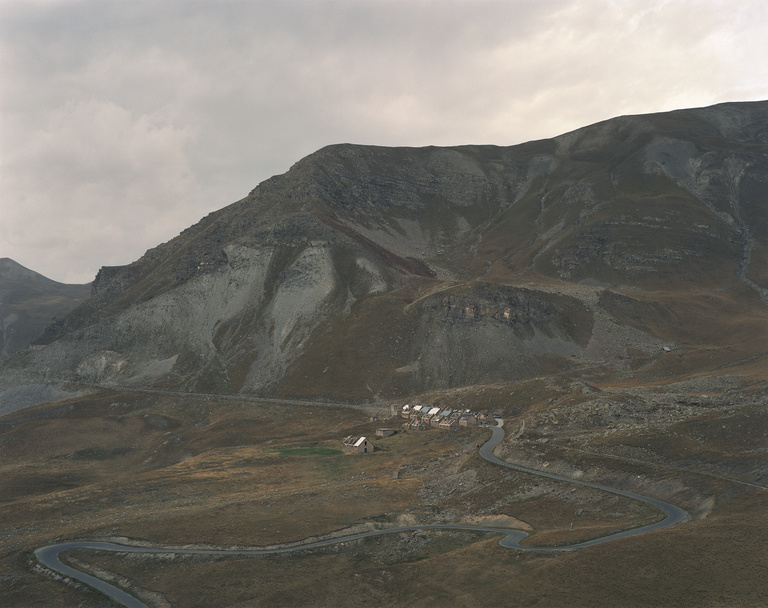 Olivier Riquet - Ruins I - Camp des fourches, Saint-Dalmas-le-Selvage, Alpes-de-Haute-Provence, France