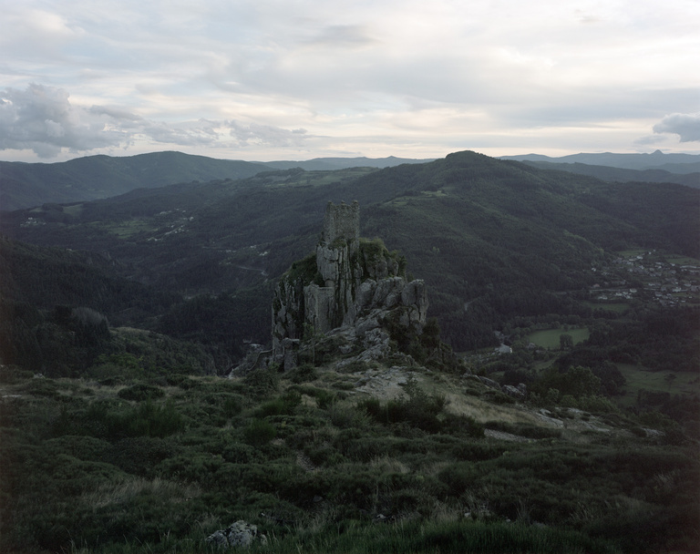 Olivier Riquet - Ruins I - Château de Rochebonne, Saint-Martin-de-Valamas, Ardèche, France