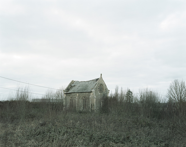 Olivier Riquet - Ruins I - Chapelle de la Vierge, Trois-Monts, Montillières-sur-Orne, Calvados, France